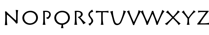 RusticanaLTStd-Roman Font LOWERCASE