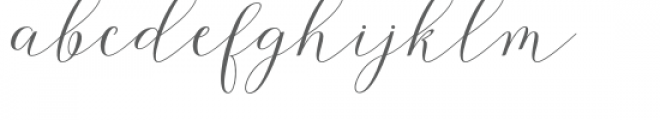 Rustine script Font LOWERCASE