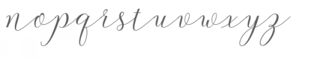 Rustine script Font LOWERCASE