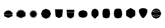Ruby Duo Graphic Badges One FONT