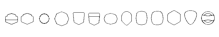 Ruby Duo Graphic Badges Three FONT