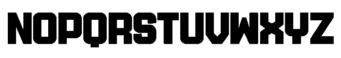 Ruby Duo Sans Black Font UPPERCASE