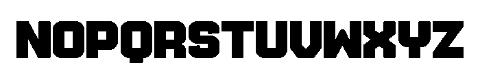 Ruby Duo Sans Black Font LOWERCASE
