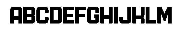 Ruby Duo Sans Bold Font UPPERCASE