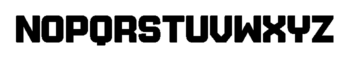 Ruby Duo Sans Bold Font LOWERCASE