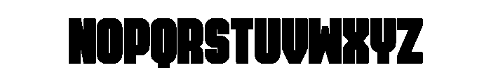 Ruby Duo Sans Condensed Black Font UPPERCASE