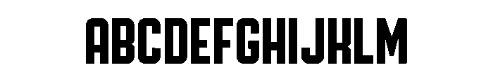 Ruby Duo Sans Condensed Semi Bold Font UPPERCASE