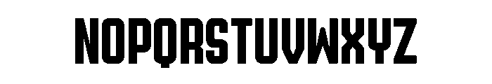 Ruby Duo Sans Condensed Semi Bold Font UPPERCASE