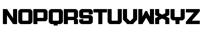 Ruby Duo Sans Expanded Black Font UPPERCASE