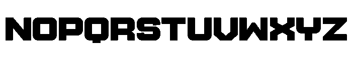 Ruby Duo Sans Expanded Black Font LOWERCASE