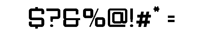 Ruby Duo Sans Expanded Medium Font OTHER CHARS