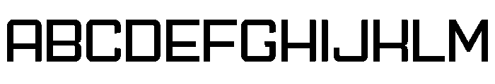 Ruby Duo Sans Expanded Medium Font UPPERCASE