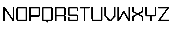 Ruby Duo Sans Expanded Regular Font UPPERCASE