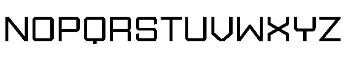 Ruby Duo Sans Expanded Regular Font LOWERCASE