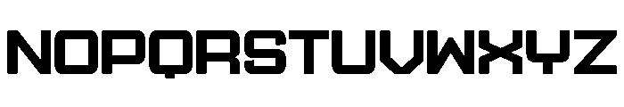Ruby Duo Sans Extra Expanded Bold Font UPPERCASE