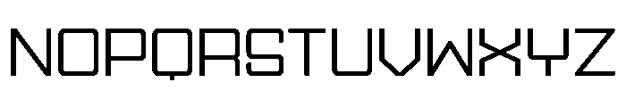 Ruby Duo Sans Extra Expanded Regular Font UPPERCASE