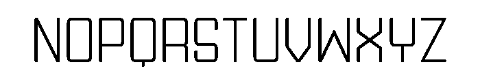Ruby Duo Sans Light Font UPPERCASE