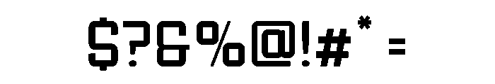 Ruby Duo Sans Medium Font OTHER CHARS