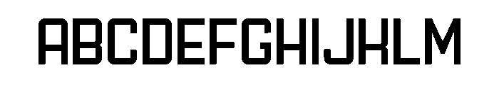 Ruby Duo Sans Medium Font UPPERCASE