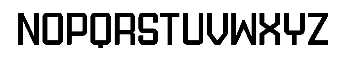 Ruby Duo Sans Medium Font UPPERCASE