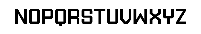 Ruby Duo Sans Medium Font LOWERCASE