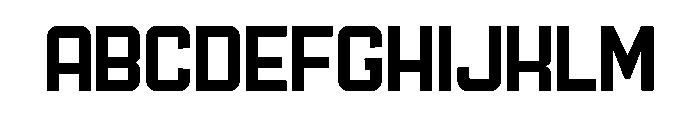 Ruby Duo Sans Semi Bold Font UPPERCASE