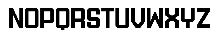 Ruby Duo Sans Semi Bold Font UPPERCASE