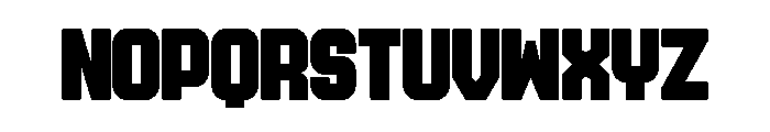 Ruby Duo Sans Semi Condensed Black Font UPPERCASE