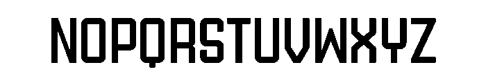 Ruby Duo Sans Semi Condensed Medium Font UPPERCASE