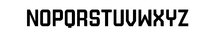 Ruby Duo Sans Semi Condensed Medium Font LOWERCASE