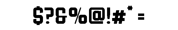 Ruby Duo Sans Semi Condensed Semi Bold Font OTHER CHARS