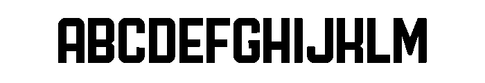 Ruby Duo Sans Semi Condensed Semi Bold Font UPPERCASE