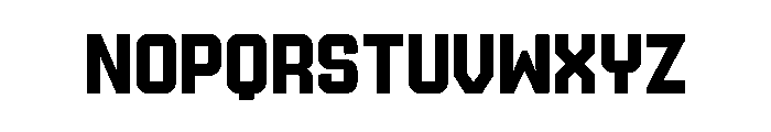 Ruby Duo Sans Semi Condensed Semi Bold Font LOWERCASE