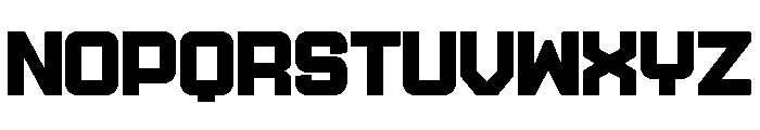 Ruby Duo Sans Semi Expanded Black Font UPPERCASE