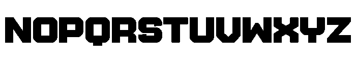 Ruby Duo Sans Semi Expanded Black Font LOWERCASE