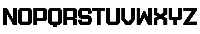 Ruby Duo Sans Semi Expanded Bold Font UPPERCASE