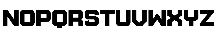 Ruby Duo Sans Semi Expanded Bold Font LOWERCASE