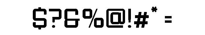Ruby Duo Sans Semi Expanded Medium Font OTHER CHARS