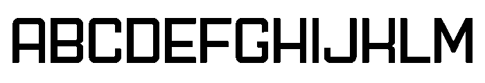 Ruby Duo Sans Semi Expanded Medium Font UPPERCASE