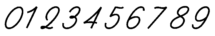Ruby Duo Script Expanded Medium Font OTHER CHARS