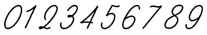 Ruby Duo Script Light Font OTHER CHARS