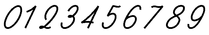 Ruby Duo Script Medium Font OTHER CHARS