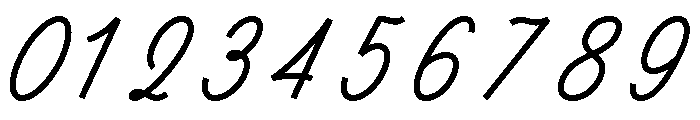 Ruby Duo Script Semi Condensed Medium Font OTHER CHARS