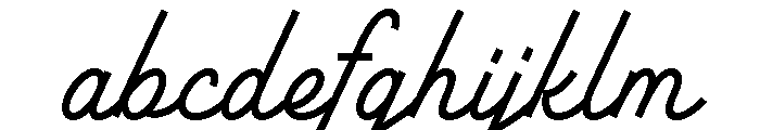 Ruby Duo Script Semi Condensed Medium FONT