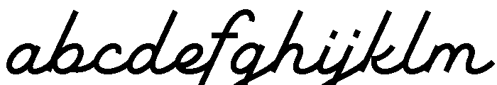 Ruby Duo Script Semi Expanded Bold FONT