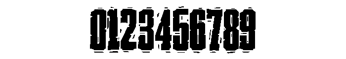 Ruffcut Woody Font OTHER CHARS