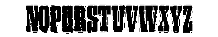 Ruffcut Woody Font UPPERCASE