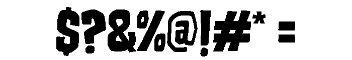Runcible Regular Font OTHER CHARS
