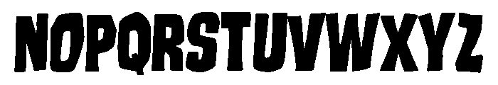 Runcible Regular Font LOWERCASE