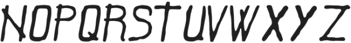 RW - BRAKEGUY Regular otf (400) Font LOWERCASE